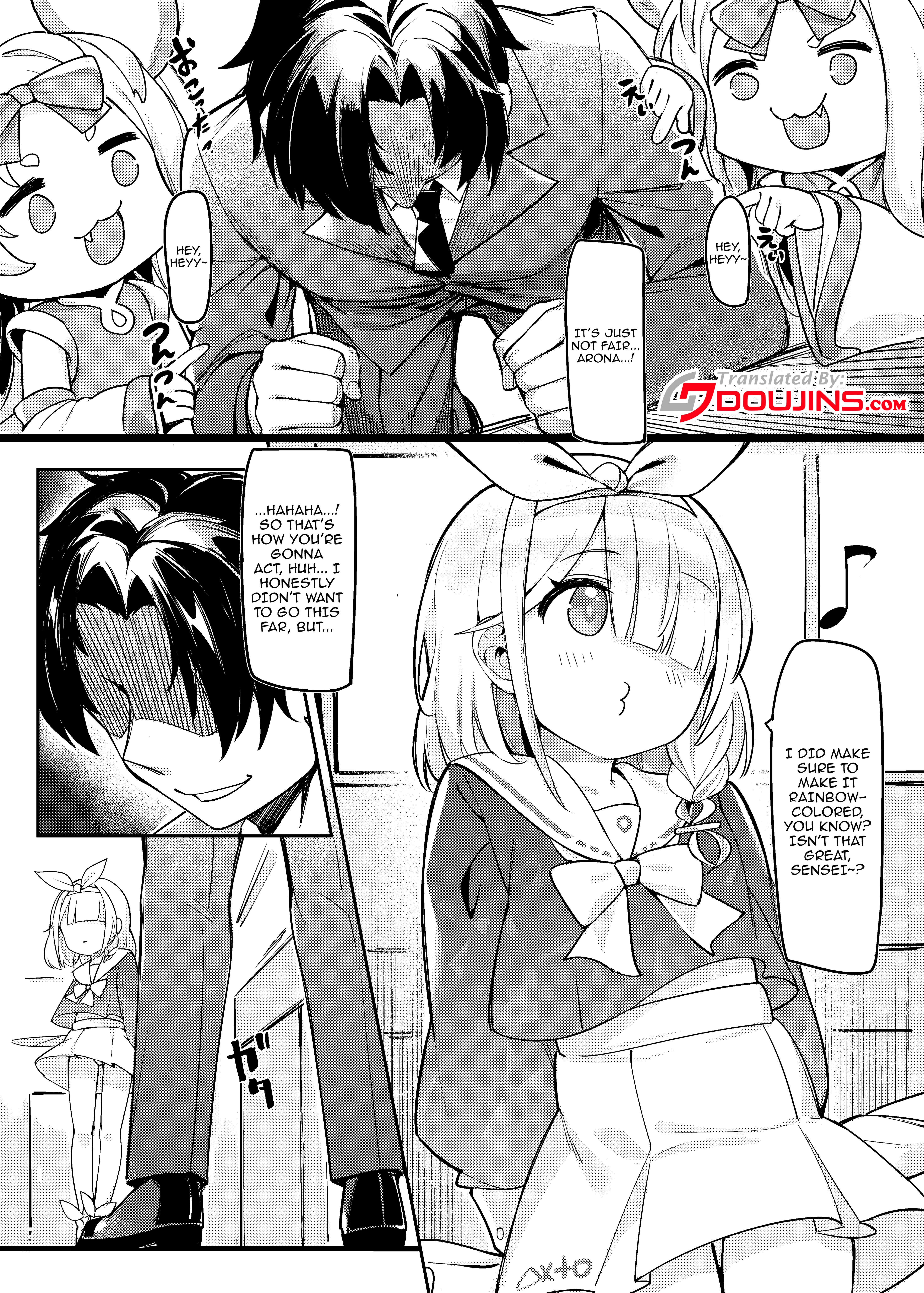 Hentai Manga Comic-The Teacher Reaches A Realization ~Shittim's Box Edition~-Read-6